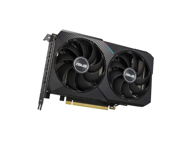 ASUS DUAL-RTX3060-O12G-V2 - OC Edition - grafikkort - GF RTX 3060 - 12 GB GDDR6 - PCIe 4.0 x16 - HDMI, 3 x DisplayPort - LHR