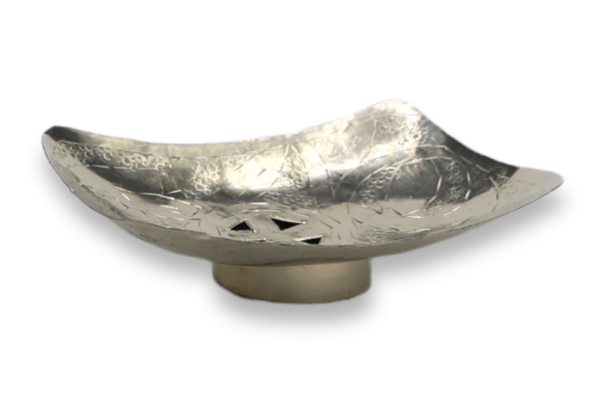 Seifenschale rechteckig, silber, B 11,5 cm, L 8,5 cm, H 2,5 cm von fischer's lagerhaus