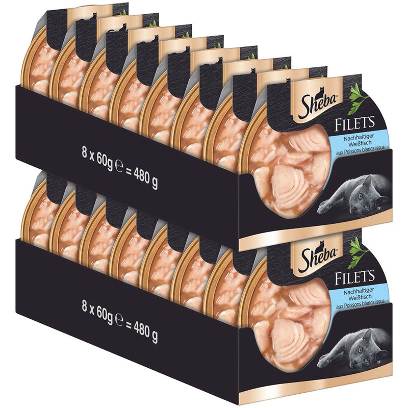 Sheba Dômes Filets fins 16 x 60 g