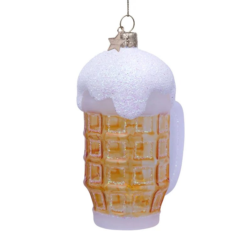 Vondels  Ølglas juleophæng - H11 cm.