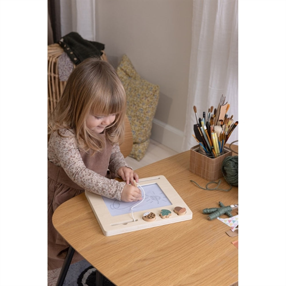 Tegnetavle Magnetisk Woodland - Sebra → Luksusbaby.dk
