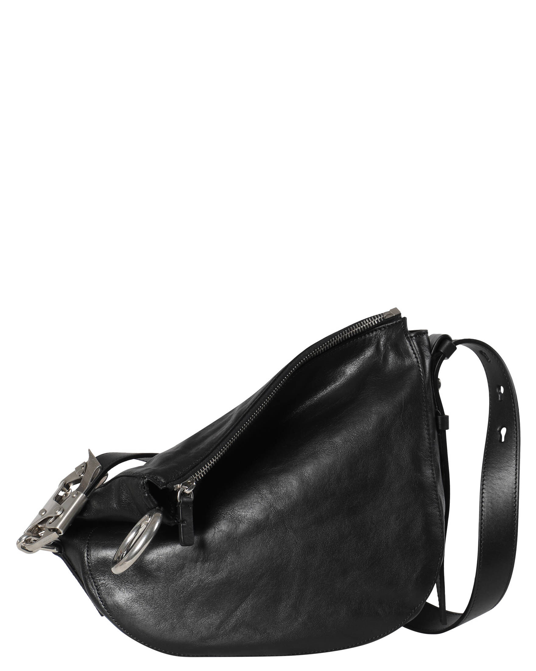 Burberry| Damen Schultertasche KNIGHT SMALL aus Kalbsleder