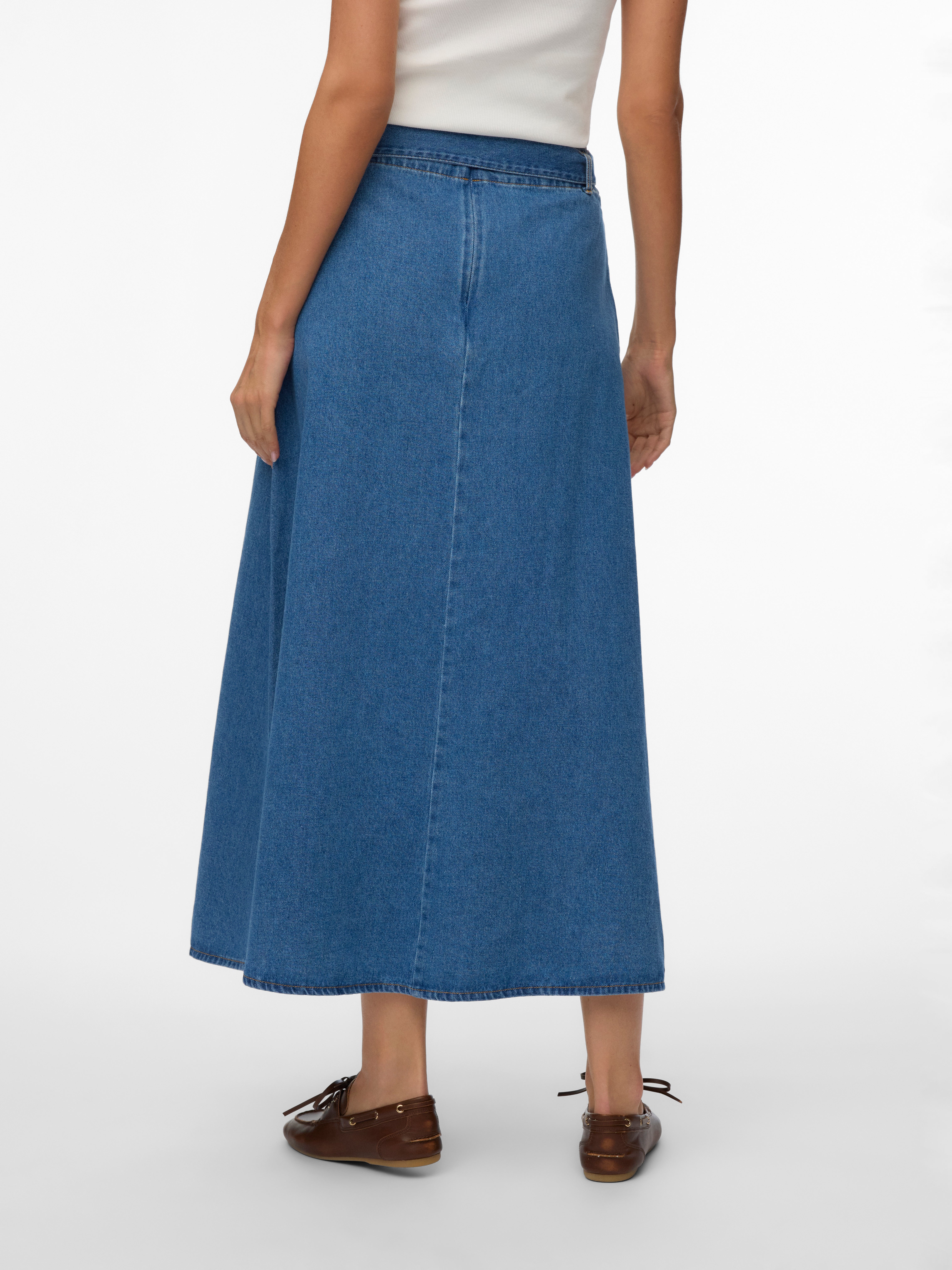 VMJOLENE Mid rise Lange rok