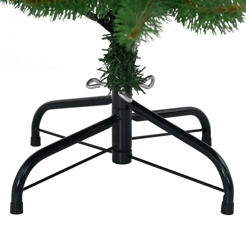 vidaXL - Gescharnierde Kunstkerstboom - Groen - 150 cm