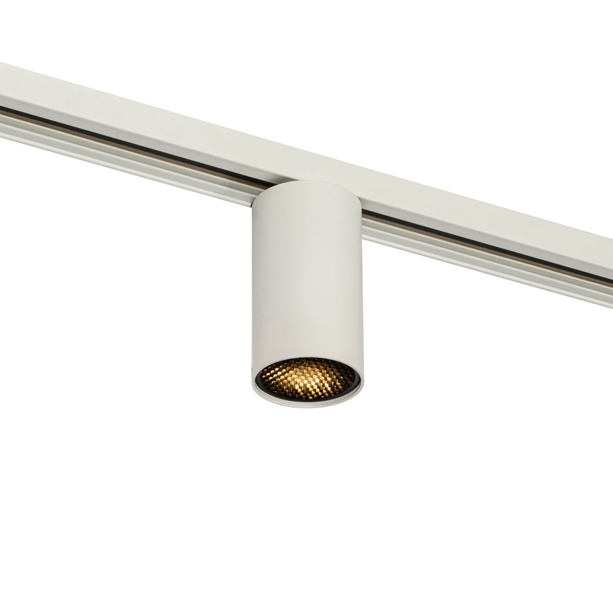 Moderne spot wit voor railsysteem 1-fase GU10 50mm - Iconic Ruby Honey