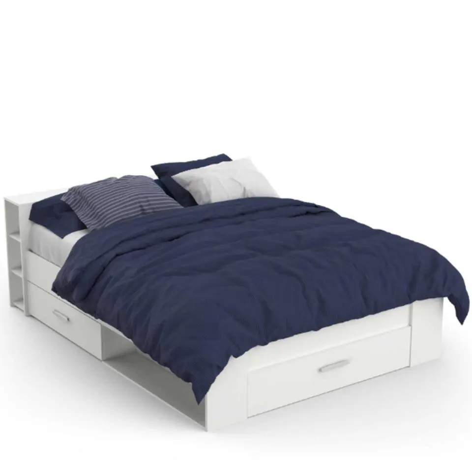 Bed Polly 160 x 200 cm-mat wit