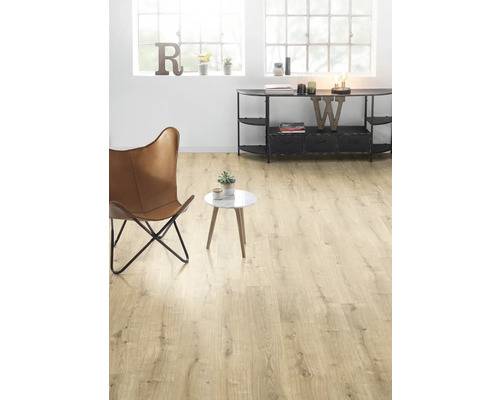 Vinylvloer Westport licht eiken EDF210 landhuisplank 1292 x 193 x 7,5 mm