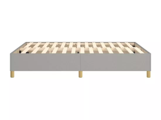 Sommier à lattes de lit Gris clair 140x200 cm Tissu