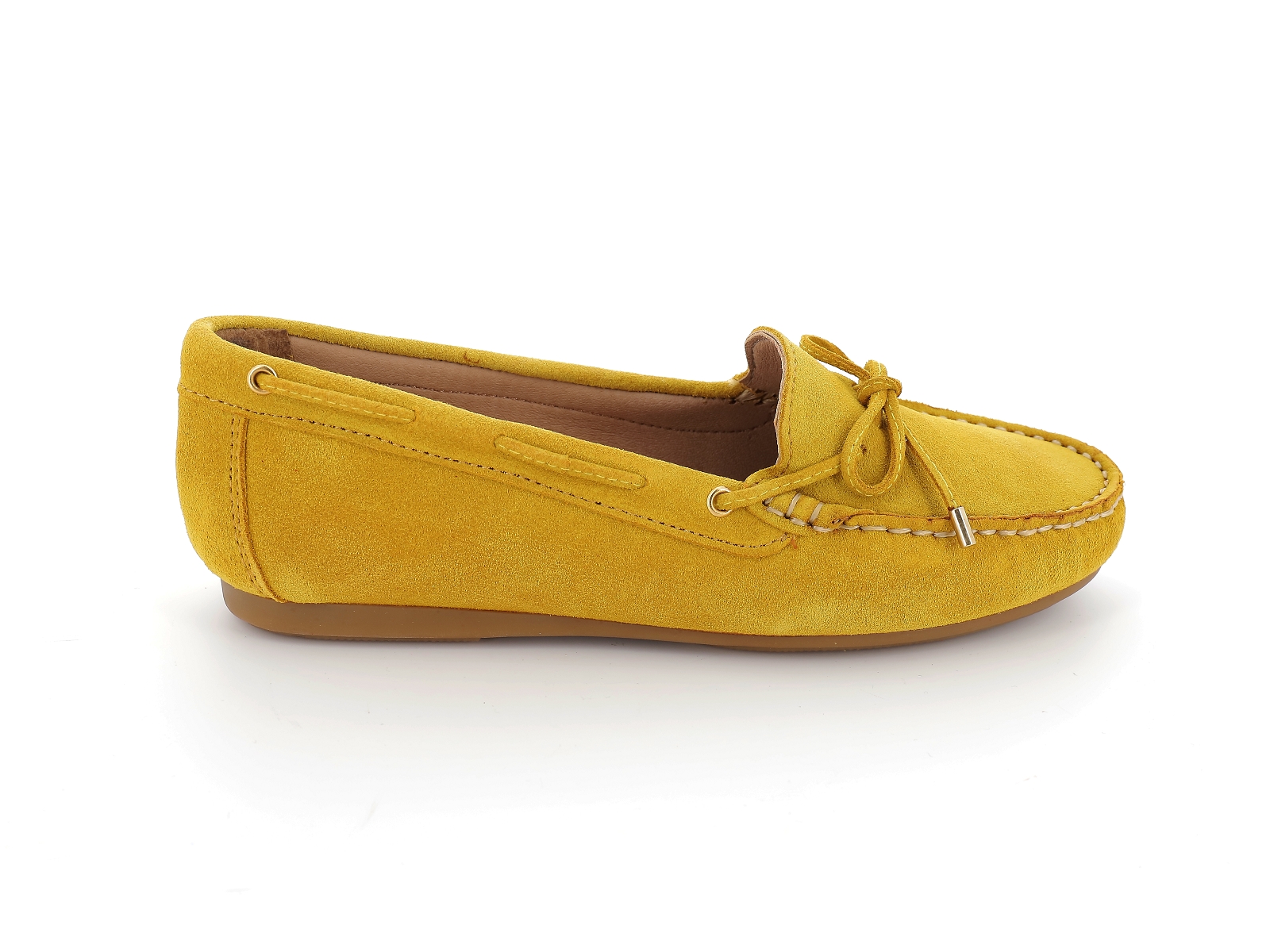 Giulia-MOCK G.1 Nubuck Moutarde