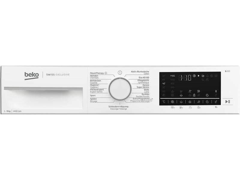 Beko Waschmaschine WM325 Links Frontloader mit 9 kg Ladekapazität
