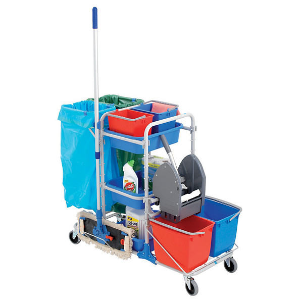 Chariot de ménage DIT Combi Proclean V tri sélectif