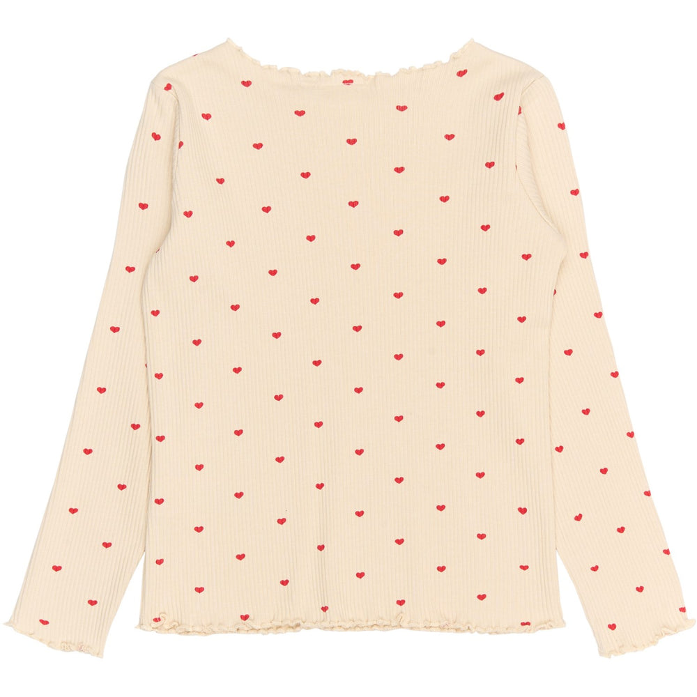 Køb The New Jule Rib Natsæt Gardenia Heart Holiday