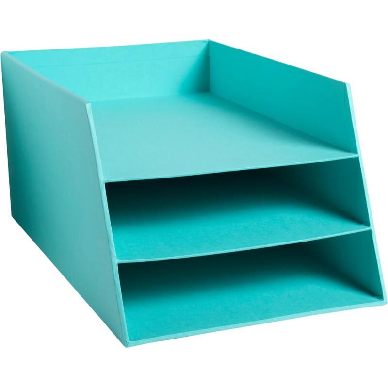 Corbeille à courrier Combo 3 niveaux carton Teksto