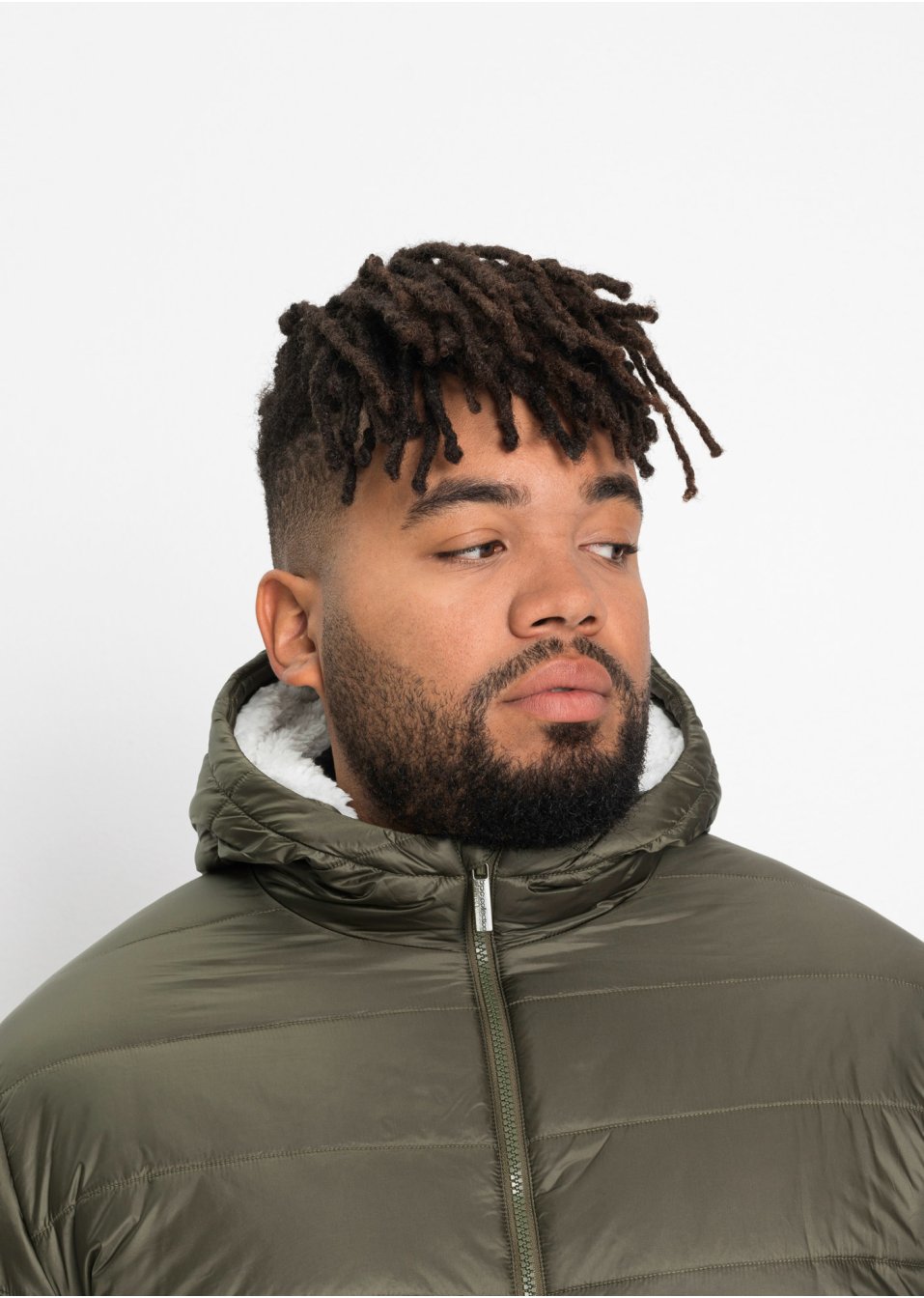 Veste hiver matelassée coupe confort