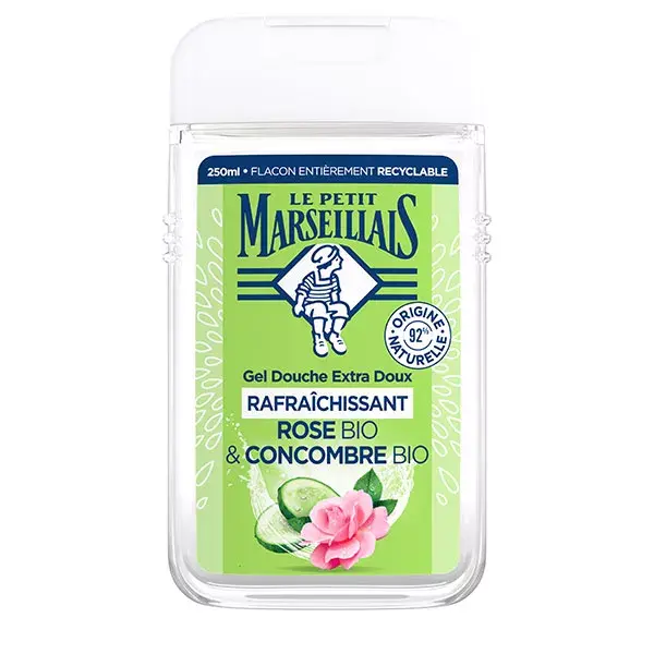 Le Petit Marseillais Gel de banho refrescante extra suave pepino rosa 250 ml
