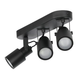 KARWEI spot Maxim mat zwart 3-lichts