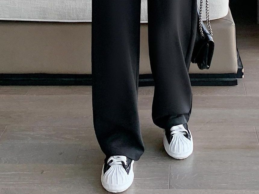 Luminato - High Rise Plain Wide Leg Pants (verschillende ontwerpen)