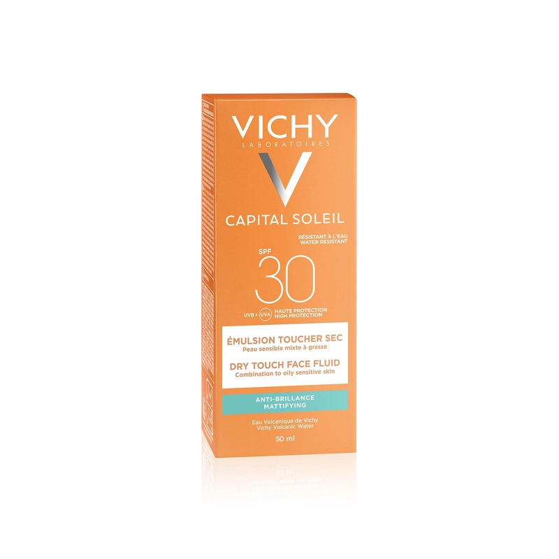 Vichy Capital Soleil Mattifying Dry Touch Face Fluid SPF 30 - 50 ml