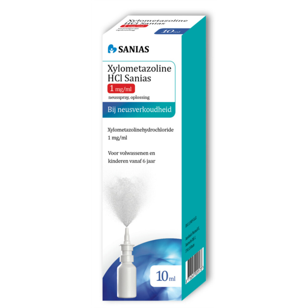 Sanias Xylometazoline HCI 1mg Neusspray10 ml