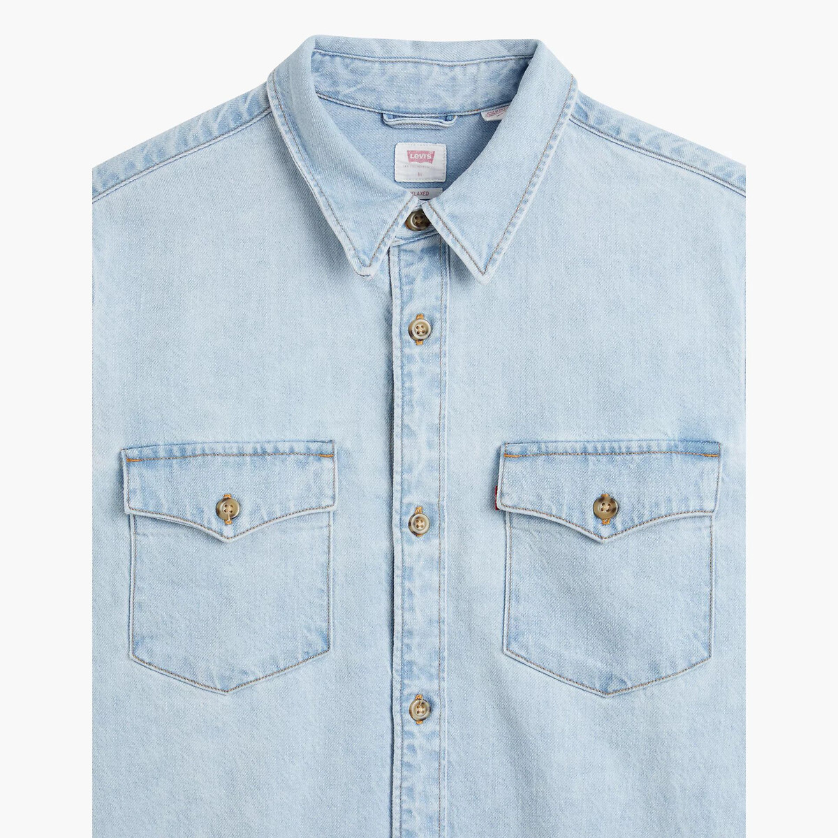 LEVI'S<br>Jeanshemd corte relaxado estilo western