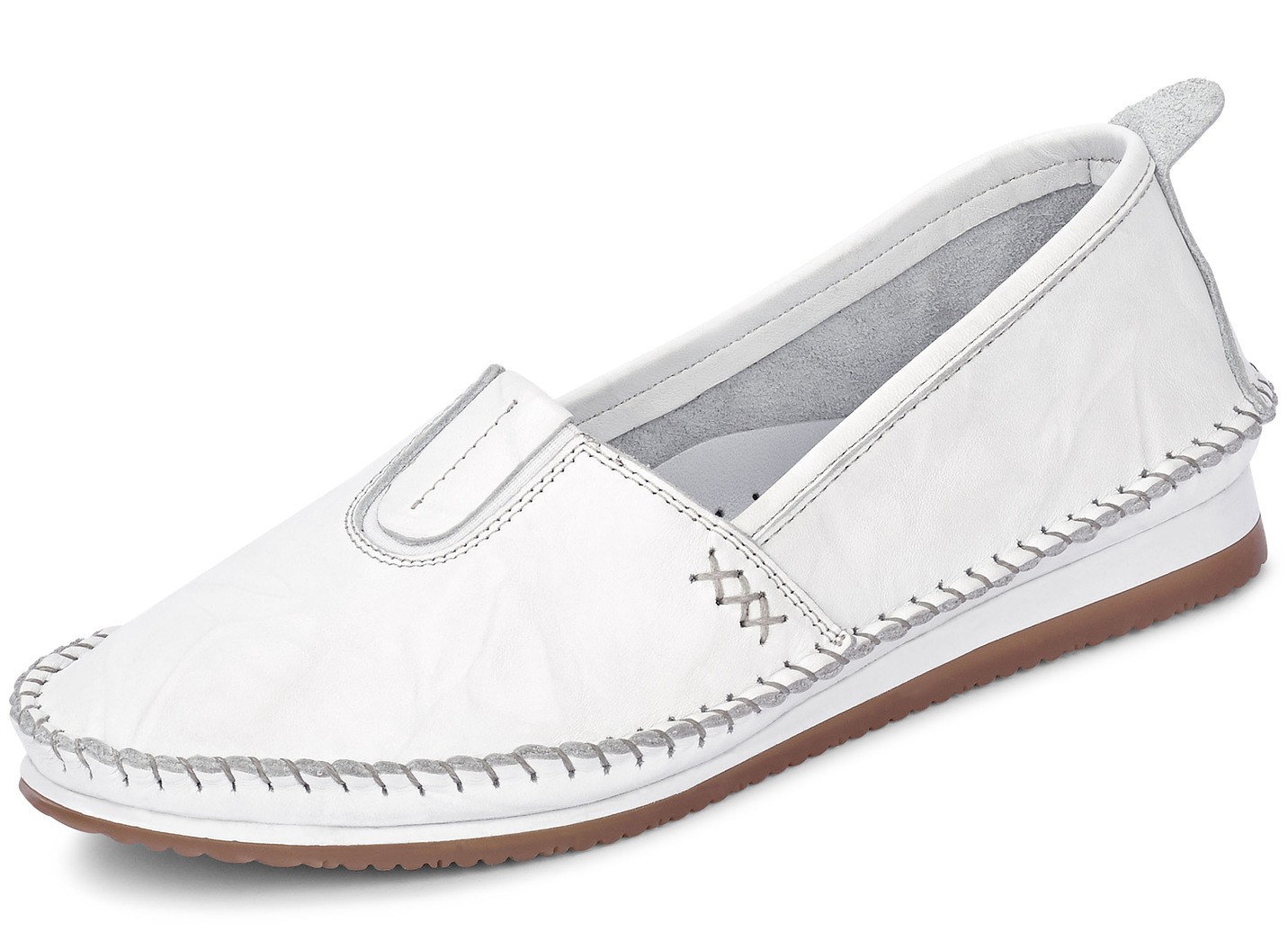 Andrea Conti Mokassin-Slipper mit dezenter Knitter-Struktur