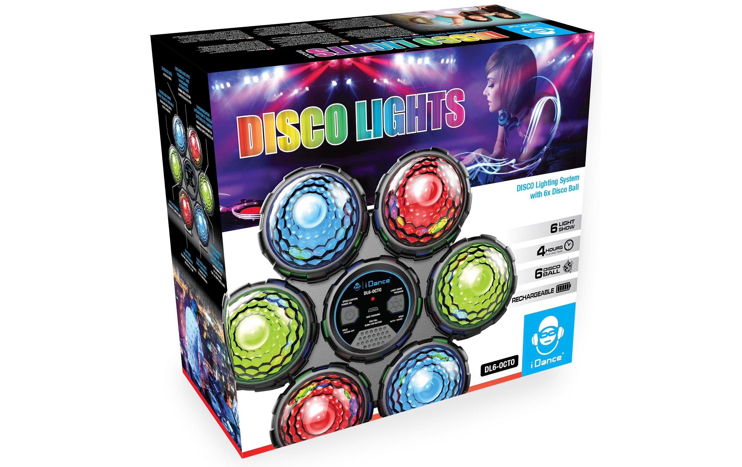 Partylicht DL6-OctoDisco-Licht