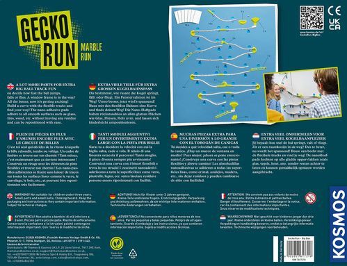 Kosmos - Gecko Run - Knikkerbaan - Big Box - Marble Run