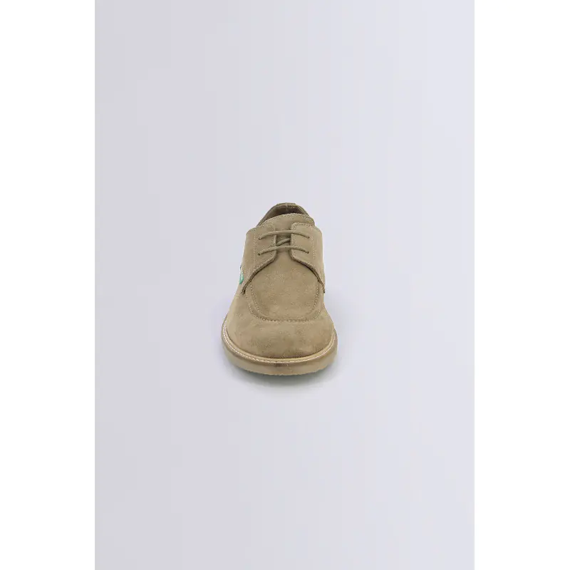 KICK TOTALY BEIGE TAUPE DERBIES Cuir Homme