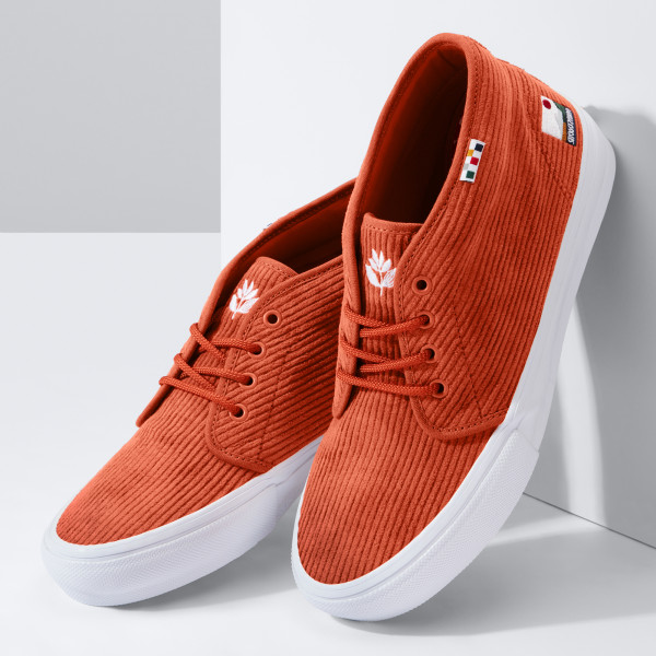 VANS x MAGENTA - CHUKKA EN ROUET ORANGE