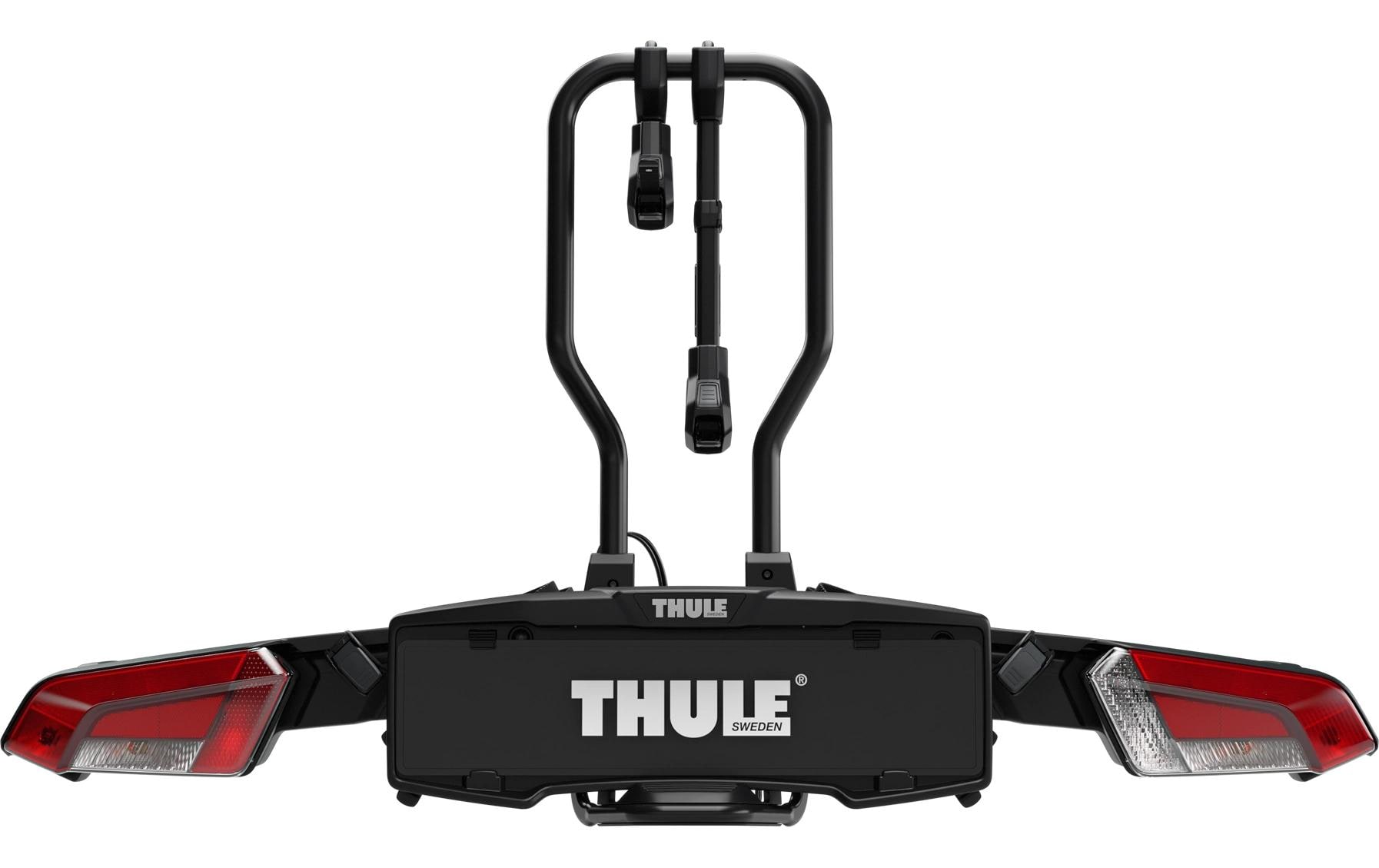 Heckfahrradträger EASYFOLD 3 Schwarz 2-Bike<br>2-Fahrrad-Anhängerkupplung Fahrradträger