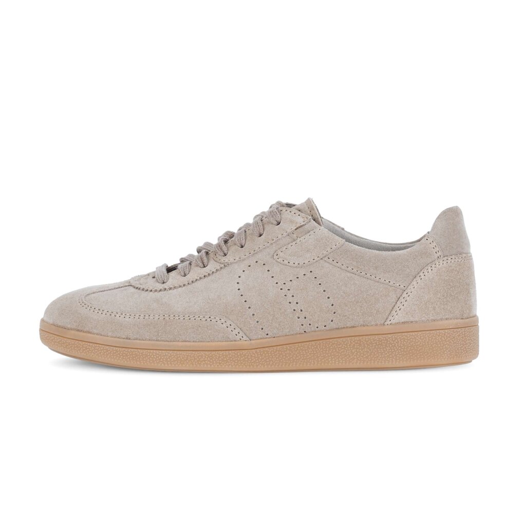 Lage sneaker beige