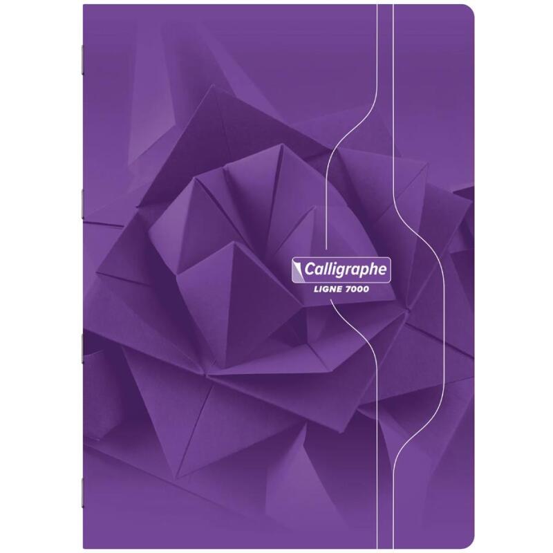 Cahier piqué 7000 A4 140 pages grands carreaux 70 g - Assortis