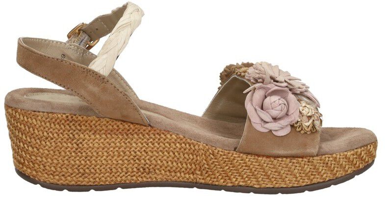 Lazamani Sandalen Plat beige