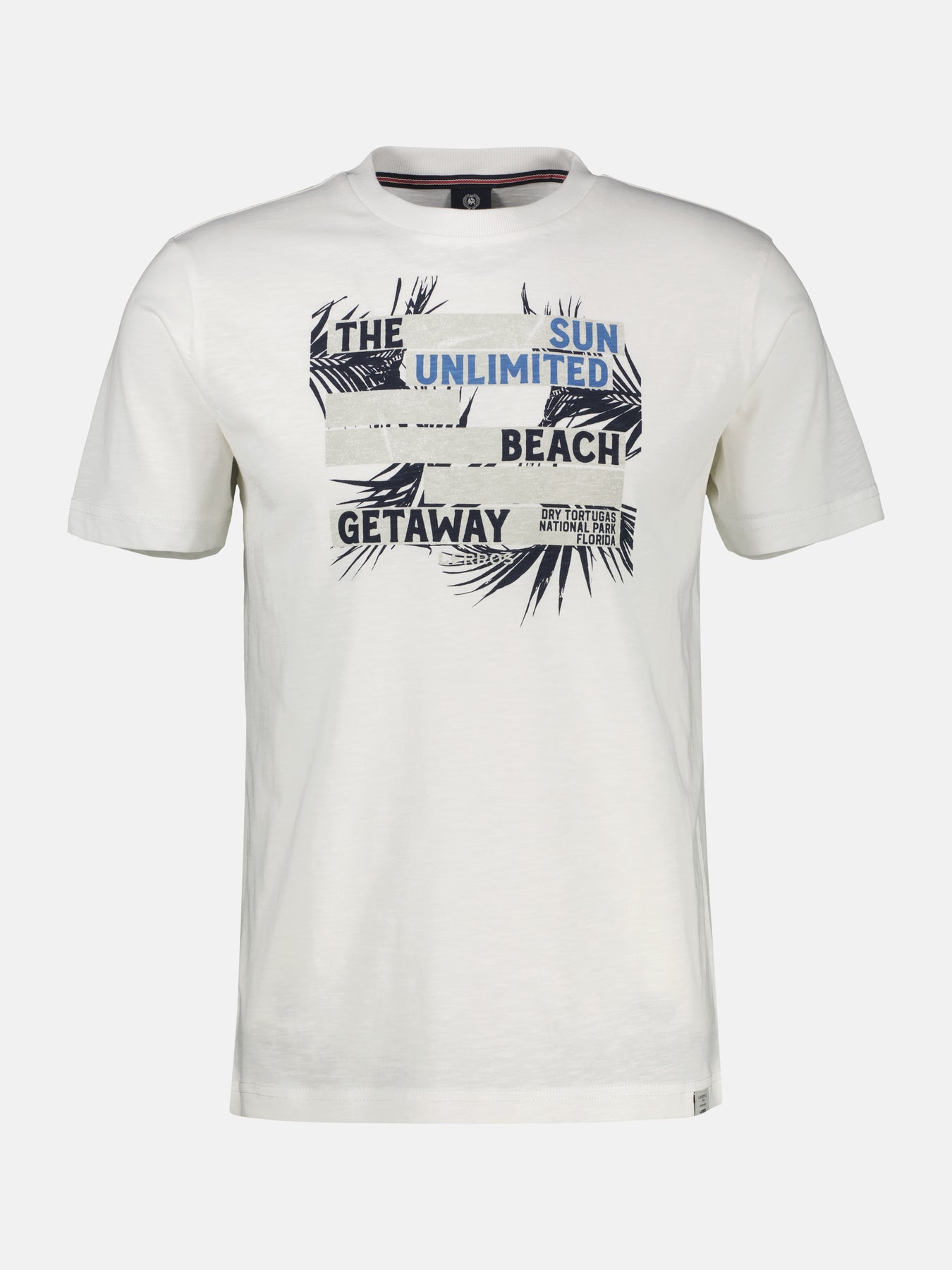Herren T-Shirt mit sommerlichem Brustprint