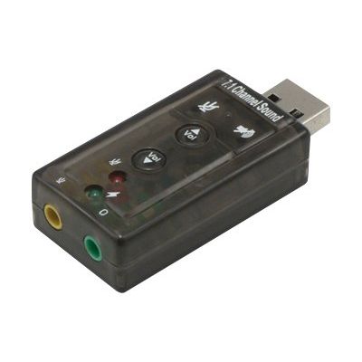 MCL Samar - convertisseur USB 2.0 vers Audio effet 7.1 (casque et micro)