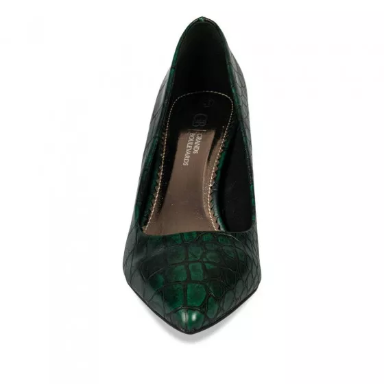 Escarpins VERT GRANDS BOULEVARDS