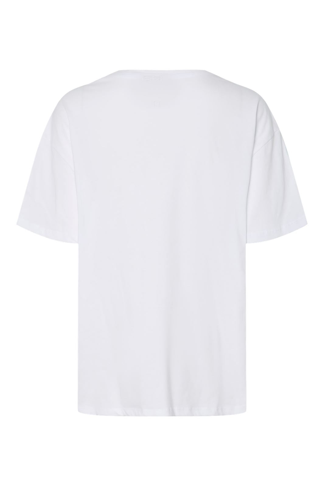 Pieces Pcfiona Ss O-Neck Tee Fsy 4747515 bright white twany port print