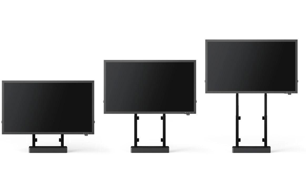 Wandhalterung PRO RISE2005B Schwarz<br>Motorisierter Display-Boden-Wand-Lift