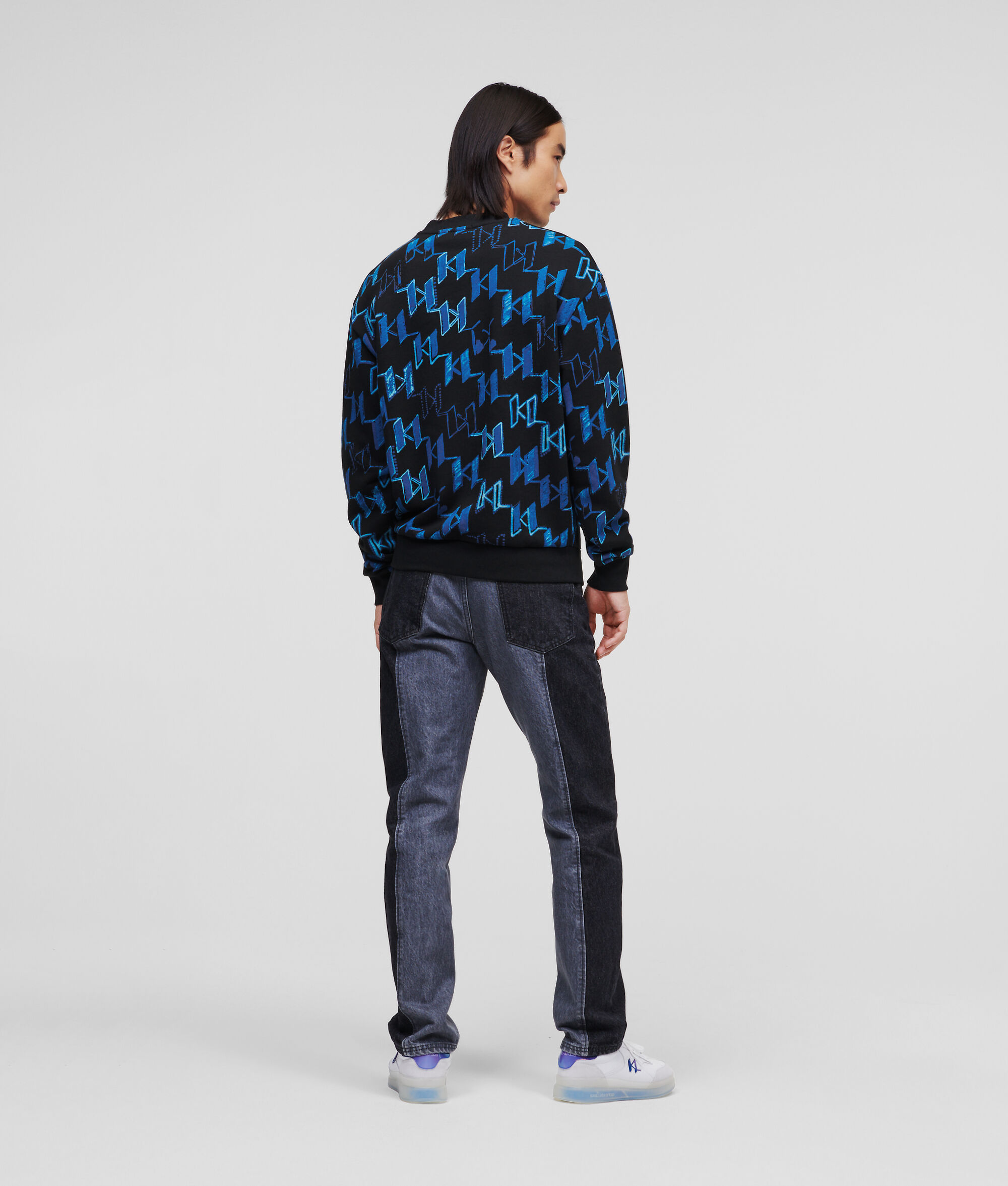 SWEAT-SHIRT GRAFFITI KARL MONOGRAM
