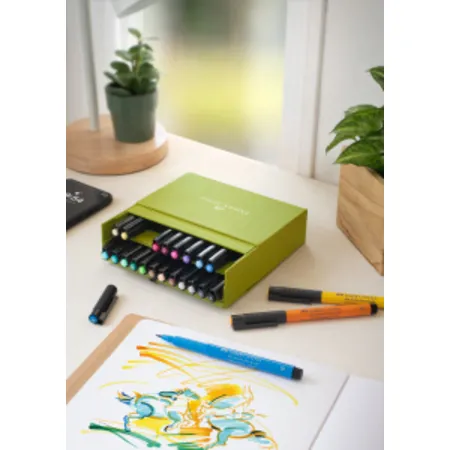Faber-Castell Tuschestift Pitt Artist Pen B 24er A.box
