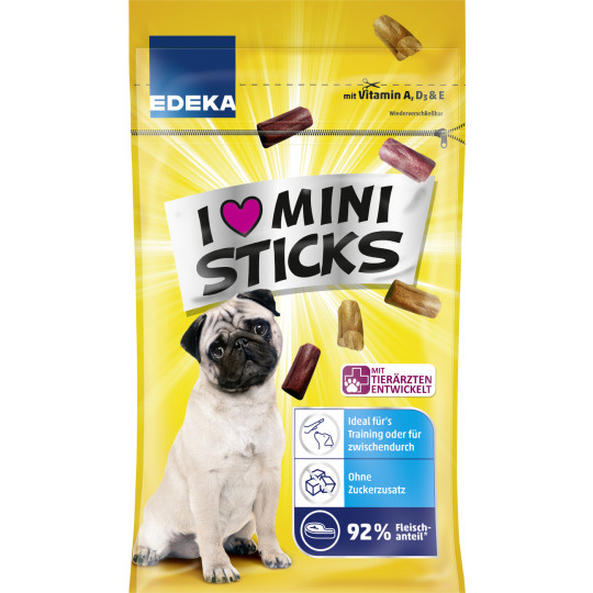 EDEKA I Love Ministicks 60G