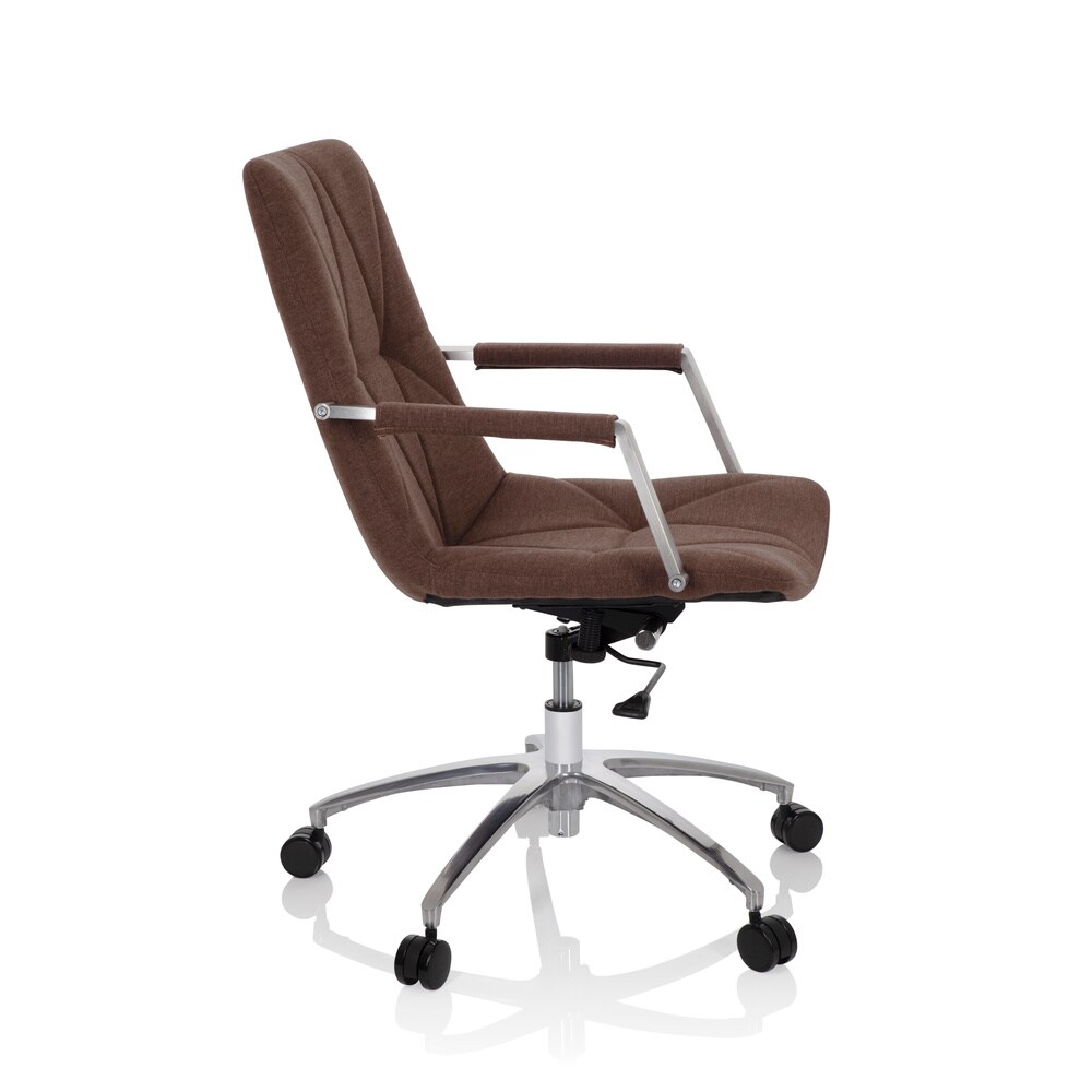 Home Office Bürostuhl SARANTO II Stoff mit Armlehnen hjh OFFICE