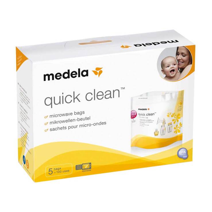 Medela Quick Clean Beutel, 5 St