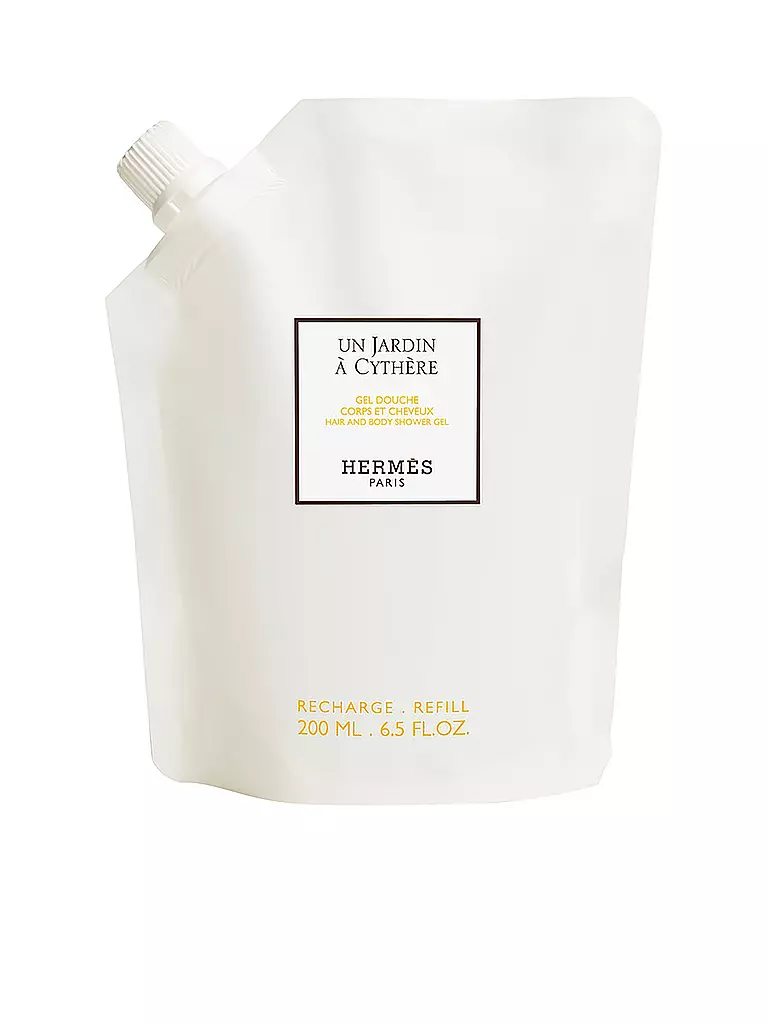 HERMÈS Un Jardin à Cythère, Nachfüllset Duschgel für Körper und Haar 200ml keine Farbe
