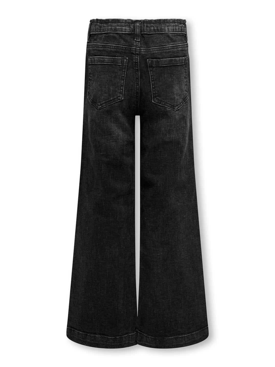 KOGNEW Weiter Beinschnitt Jeans Black Denim