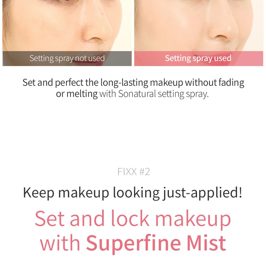 zo natuurlijk - All Day Tight Make Up Setting Fixer General Mist