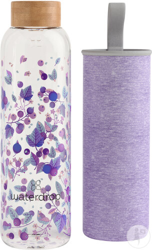 Waterdrop Bouteille Verre Boost Transparent 600ml 1 Pièce