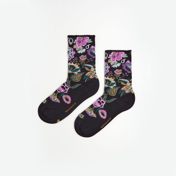 Marcmarcs-Sokken bloemen geschulpt - MarcMarcs