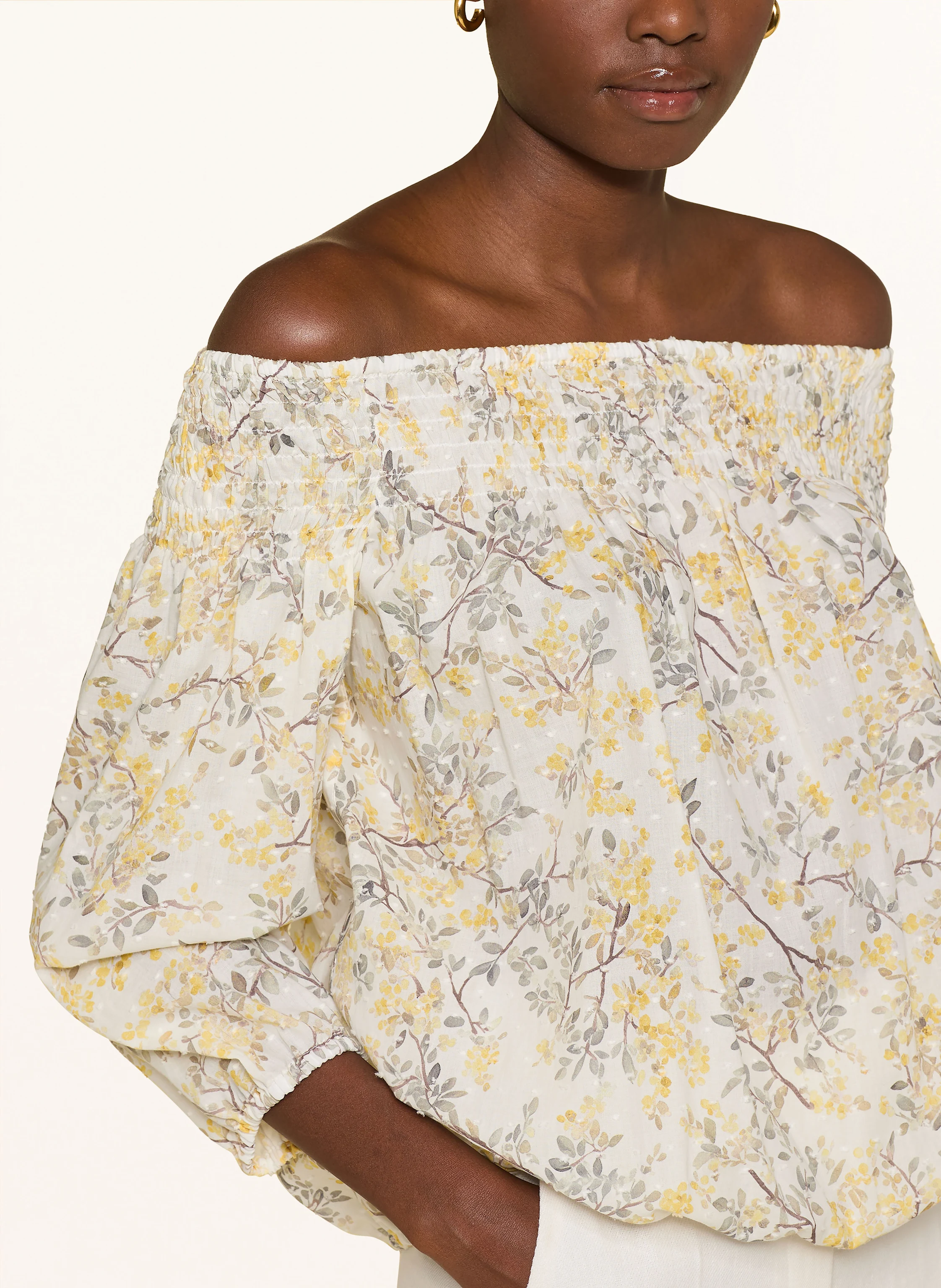 van Laack Off-Shoulder-Bluse BERNICE