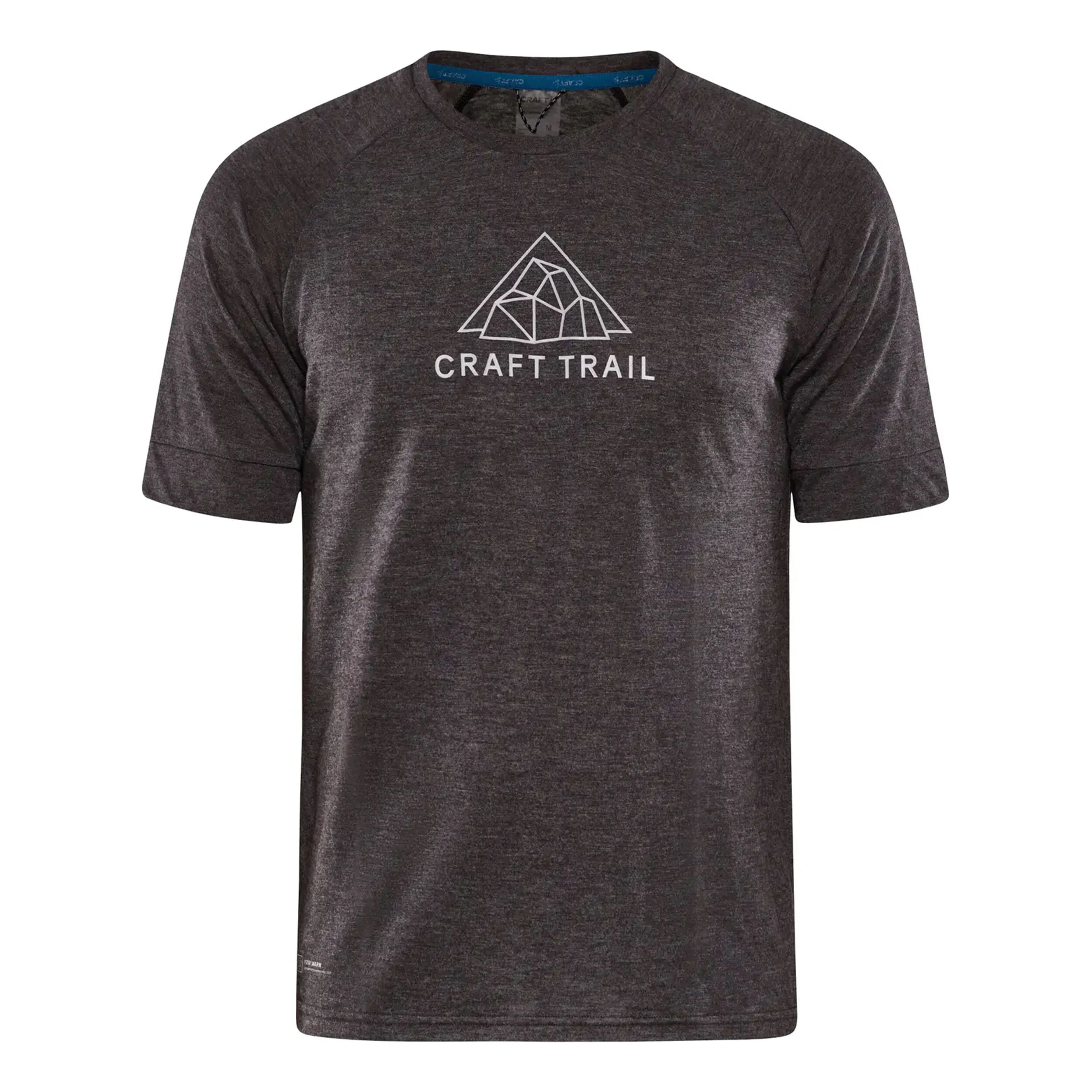Craft ADV Trail Wool Maillot De Course Hommes - Gris Foncé